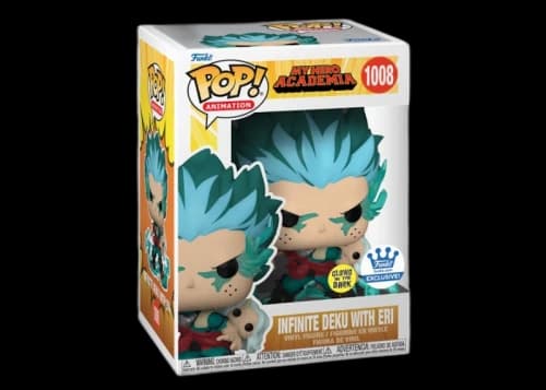 Funko Pop! Animation My Hero Academia Infinite Deku With Eri GITD Funko Shop Exclusive Figure #1008