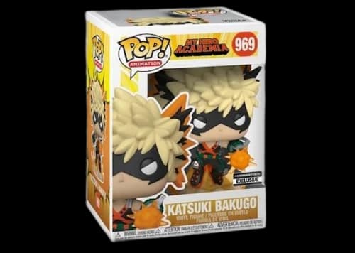 Funko Pop! Animation My Hero Academia Katsuki Bakugo Hobbiestock Exclusive Figure #969