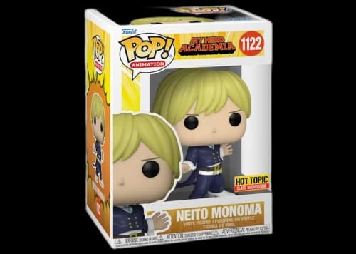 Funko Pop! Animation My Hero Academia Neito Monoma Hot Topic Class 1B Exclusive Figure #1122