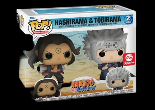 Funko Pop! Animation Naruto Shippuden Hashirama & Tobirama AE Exclusive 2-Pack