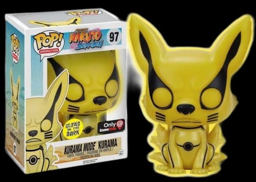 Funko Pop! Animation Naruto Shippuden Kurama Mode (Glow) GameStop Exclusive 6 Inch Figure #97