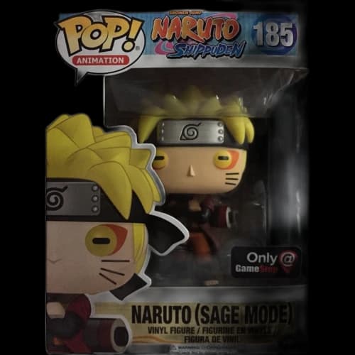 Funko Pop! Animation Naruto Shippuden Naruto (sage mode) Game Stop Exclusive Figure #185
