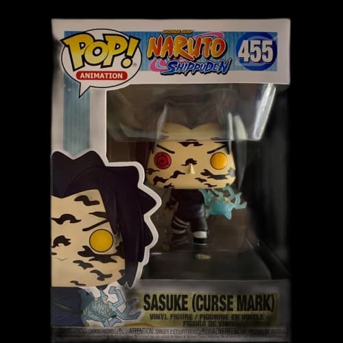 Funko Pop! Animation Naruto Shippuden Sasuke Curse Mark Figure #455