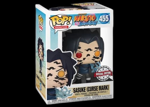 Funko Pop! Animation Naruto Shippuden Sasuke (Curse Mark) Special Edition Figure #455