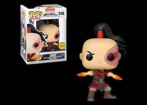 Funko Pop! Animation Nickelodeon Avatar The Last Airbender Zuko Chase Limited Edition Figure #538
