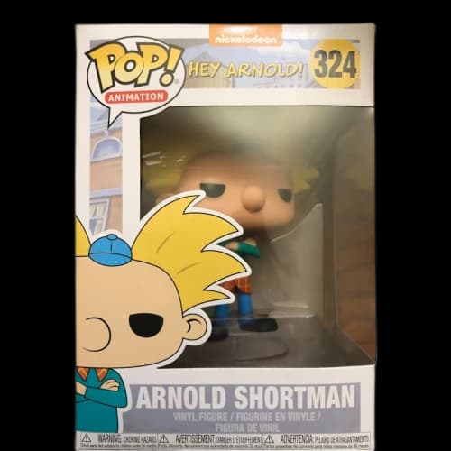 Funko Pop! Animation Nickelodeon Hey Arnold! Arnold Shortman Figure #324