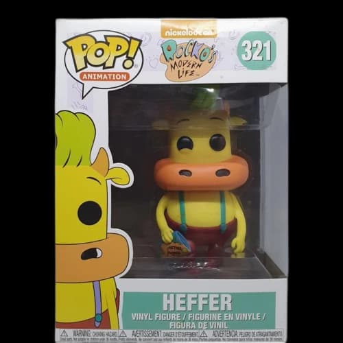 Funko Pop! Animation Nickelodeon Rocko's Modern Life Heffer Figure #321