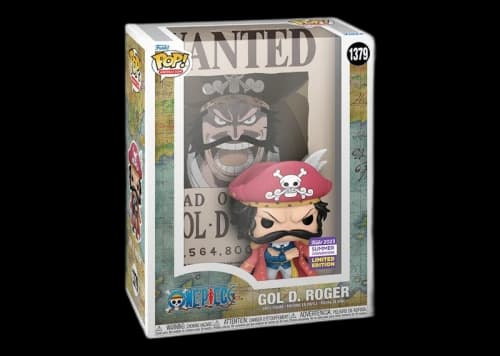 Funko Pop! Animation One Piece Poster Gol D. Roger Summer Convention Edition Figure #1379