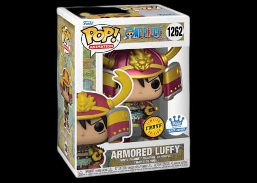 Funko Pop! Animation One Piece Armored Luffy Chase Edition Funko Shop Exclusive Figure #1262