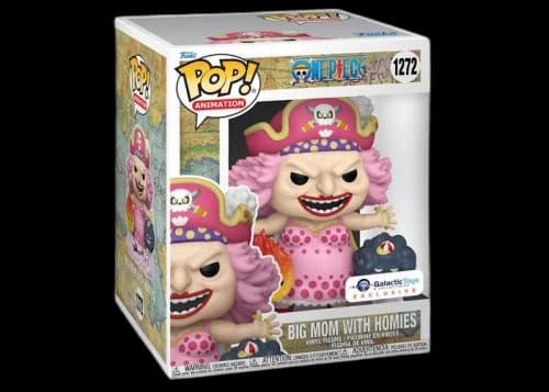 Funko Pop! Animation One Piece Big Mom with Homies Galactic Toys Exclusive Figure #1272