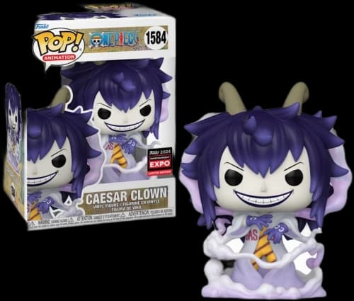 Funko Pop! Animation: One Piece Caesar Clown (2024 Entertainment Expo) Figure #1584