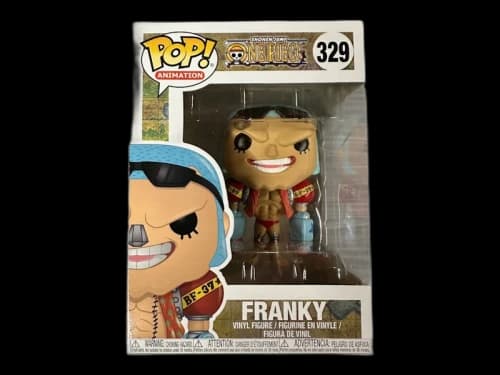 Funko Pop! Animation: One Piece Franky (2023 No Silver Tipped Nose) Figure #329