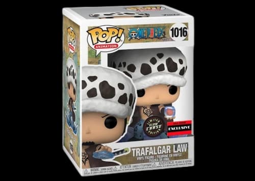 Funko Pop! Animation One Piece Trafalgar Law AAA Anime Glow Chase Exclusive Figure #1016