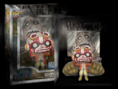 Funko Pop! Animation: One Piece Usopp (Wanted Poster) (Sticker) Figure #2107