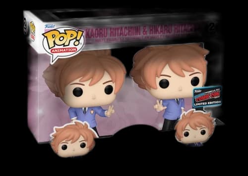 Funko Pop! Animation Ouran Highschool Host Club Kaoru Hitachiin & Hikaru Hitachiin 2022 NYCC Exclusive 2-Pack