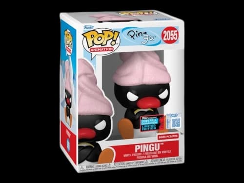 Funko Pop! Animation Pingu (Bath Towel) with Protector 2024 Fall Convention LE #2055