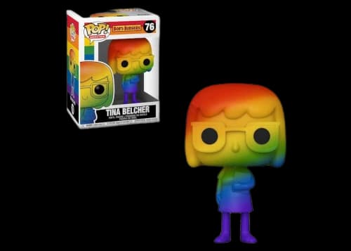 Funko Pop! Animation Pride 2021 Bob's Burgers Tina Belcher Figure #76
