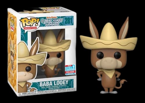 Funko Pop! Animation Quick Draw McGraw Baba Looey Fall Convention Figure #281