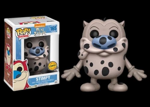 Funko Pop! Animation Ren & Stimpy (Stimpy) Chase Exclusive Figure #165