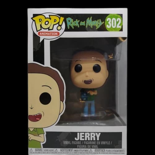 Funko Pop! Animation Rick and Morty Jerry Figure #302