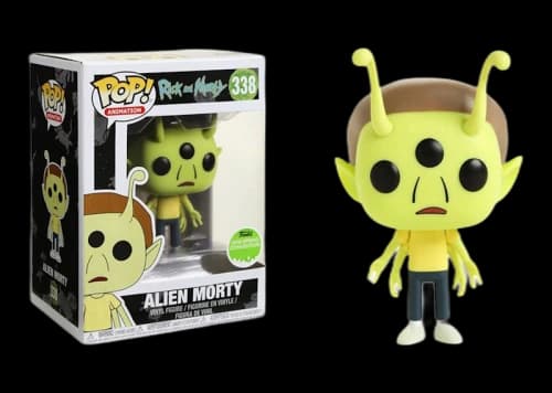 Funko Pop! Animation Rick & Morty Alien Morty Spring Convention Exclusive Figure #338