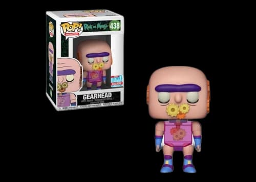 Funko Pop! Animation Rick & Morty Gearhead Fall Convention Exclusive Figure #438