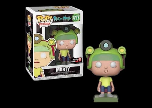 Funko Pop! Animation Rick & Morty Morty with Game Helmet GameStop Exclusive Figure #417