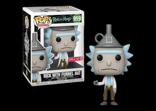 Funko Pop! Animation Rick & Morty Rick with Funnel Hat Target Exclusive Figure #959