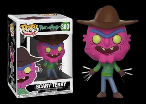 Funko Pop! Animation Rick & Morty Scary Terry Wearing Hat Figure #300