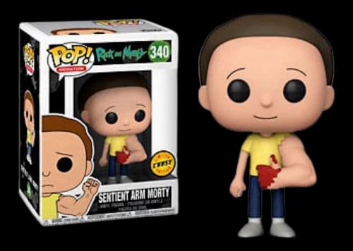 Funko Pop! Animation Rick & Morty Sentient Arm Morty (Chase) Bloody Arm Figure #340