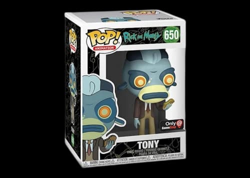 Funko Pop! Animation Rick & Morty Tony GameStop Exclusive Figure #650