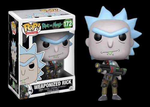 Funko Pop! Animation Rick & Morty Weaponized Rick Closed Mouth Figure #172