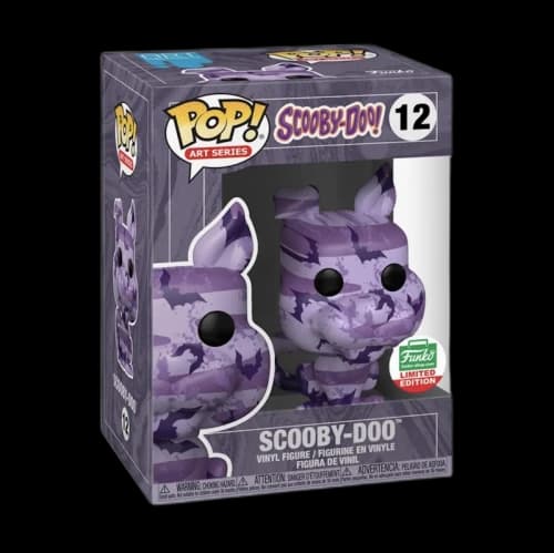Funko Pop! Animation Scooby-Doo Art Series Funko Shop Exclusive Figure #12