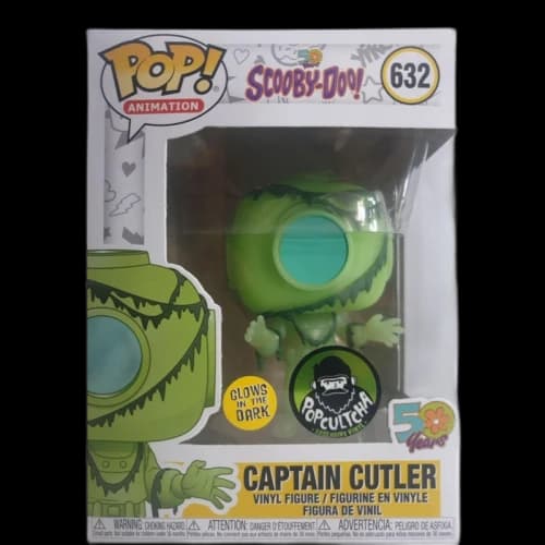 Funko Pop! Animation Scooby-Doo Captain Cutler (Glow) Popcultcha Exclusive Figure #632