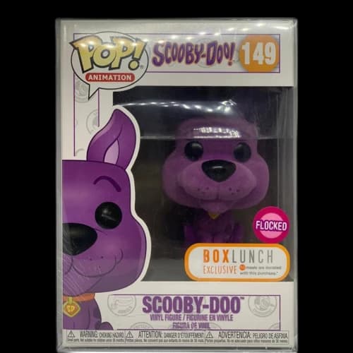 Funko Pop! Animation Scooby-Doo (Flocked) Box Lunch Exclusive Figure #149