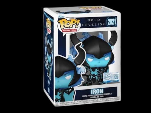 Funko Pop! Animation Solo Leveling Iron Limited Edition Amazon Exclusive Figure #2021