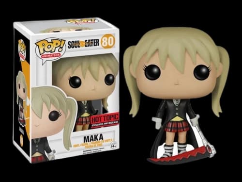 Funko Pop! Animation Soul Eater Maka Hot Topic Exclusive Figure #80