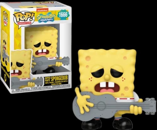 Funko Pop! Animation: Spongebob Squarepants Ripped Pants Spongebob Figure #1666