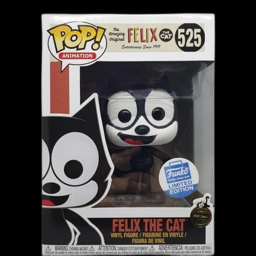 Funko Pop! Animation The Amazing Original Felix The Cat Funko Shop Edition Figure #525