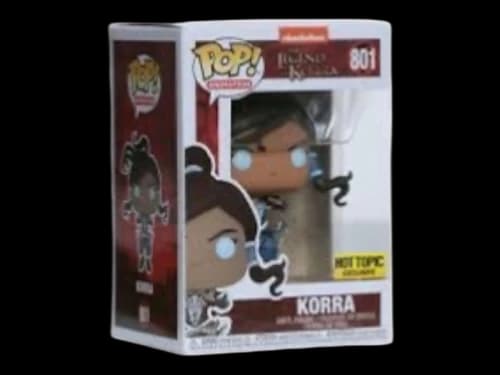 Funko Pop! Animation: The Legend of Korra Korra (Special Edition Sticker) Figure #801