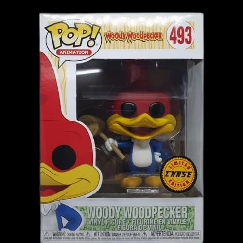 Funko Pop! Animation Woody Woodpecker (Chase) Figure #493