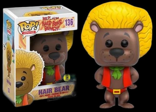 Funko Pop! Animaton Hair Bear (Brown) SDCC Figure #136