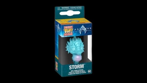 Funko Pop! Aquaman 2 Storm Funko Pocket Pop! Keychain Figure Blue