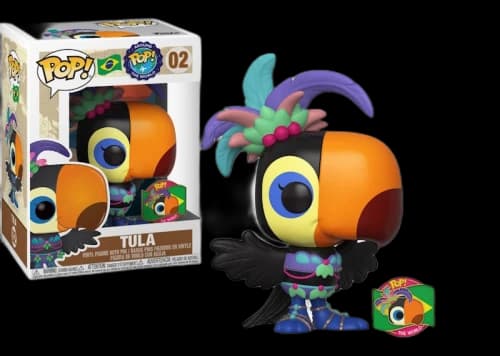 Funko Pop! Around the World Funko Tula with Pin Brazil Figure #02