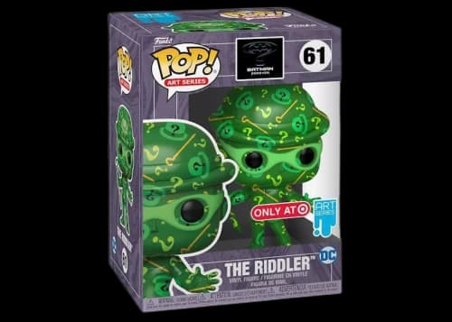 Funko Pop! Art Series Batman Forever The Riddler Art Series Target Exclusive Figure #61