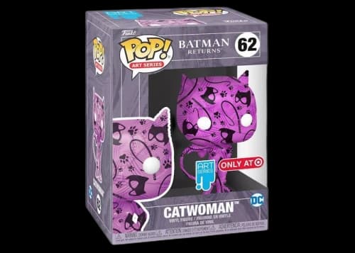 Funko Pop! Art Series Batman Returns Catwoman Art Series Target Exclusive Figure #62