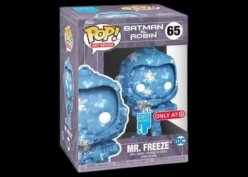 Funko Pop! Art Series Batman & Robin Mr. Freeze Art Series Target Exclusive Figure #65