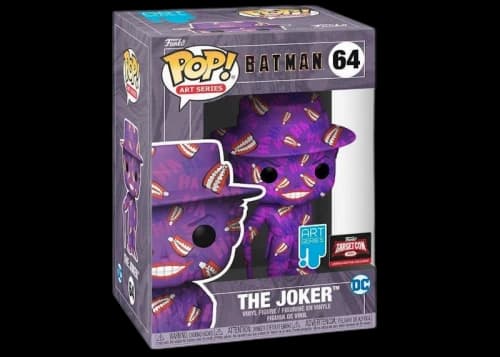 Funko Pop! Art Series DC Batman The Joker Target Con 2022 Exclusive Figure #64