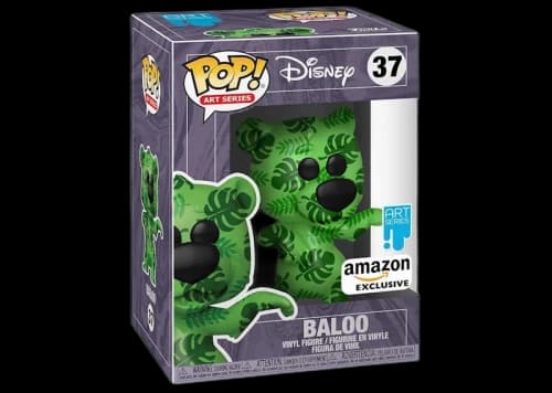 Funko Pop! Art Series Disney Baloo Amazon Exclusive Figure #37