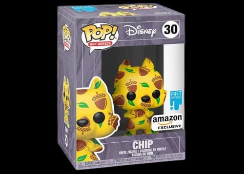 Funko Pop! Art Series Disney Chip Amazon Exclusive Figure #30